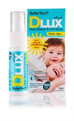 DLuxInfant Vit D Oral Spray 15ml 400iu (اطلب فرديًا أو 6 للبيع بالتجزئة الخارجي)