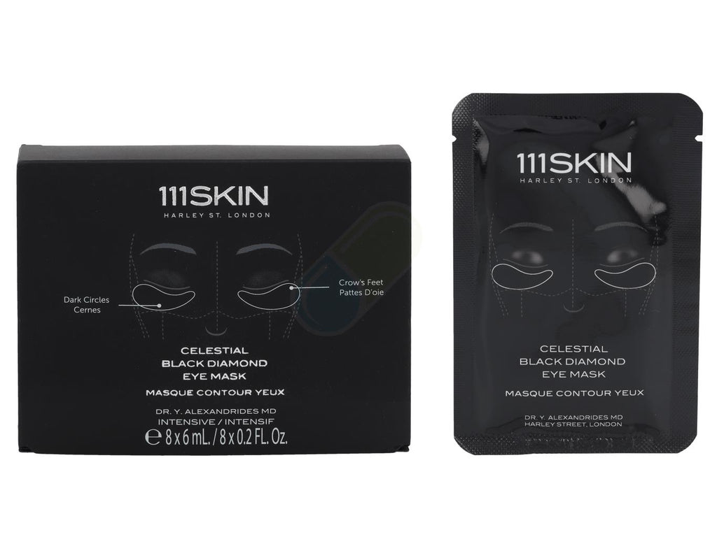 111Skin Coffret de masques pour les yeux Celestial Black Diamond 48 ml
