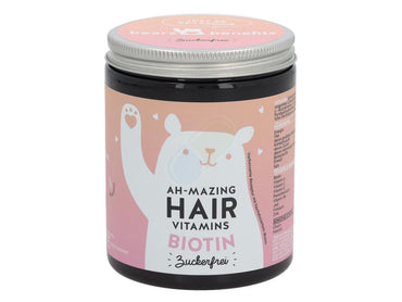 Bears Benefits Ah-Mazing Biotina Vitaminas para el cabello - Sin azúcar