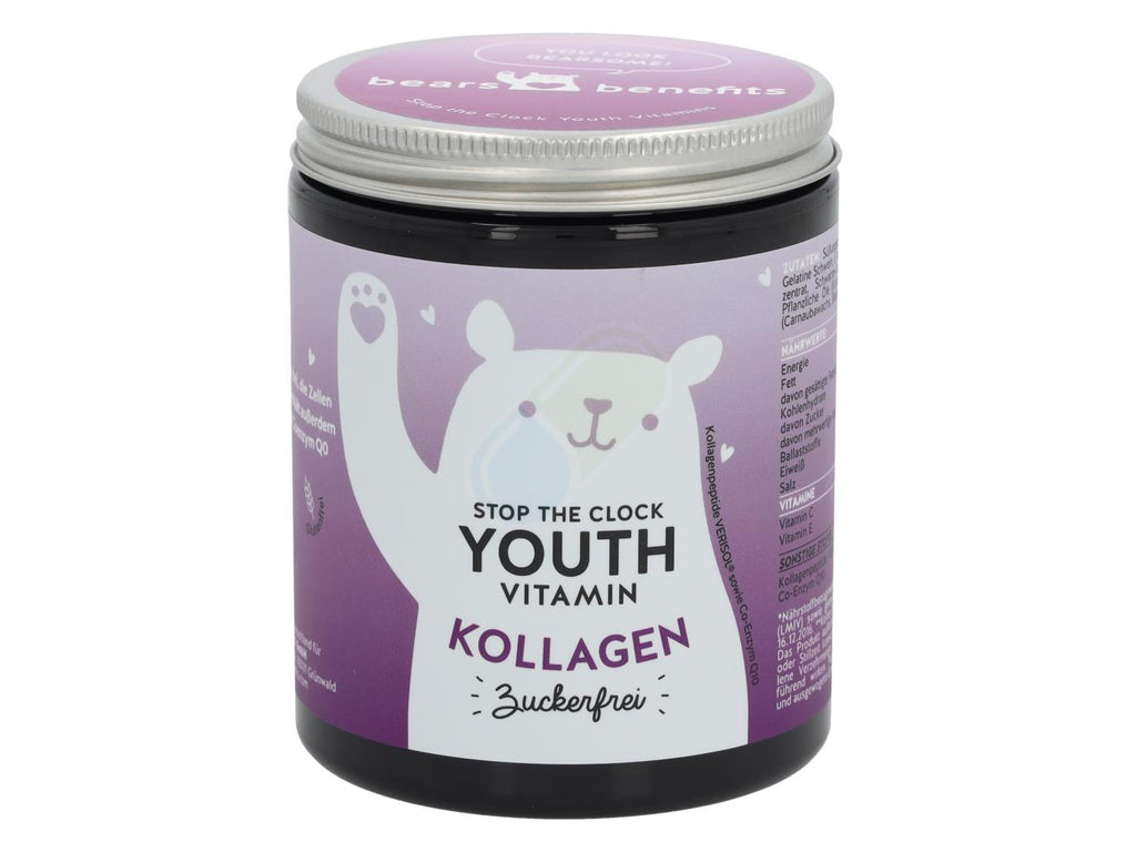 Bears Benefits Stop The Clock Youth Vitamines - Sans sucre