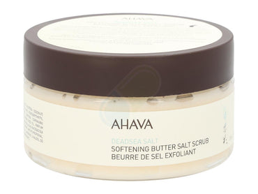 Exfoliante de sal y mantequilla suavizante con sal del Mar Muerto de Ahava 220 gr