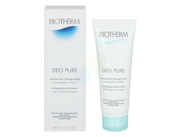 Biotherm Déo Pure Crème Antitranspirante 75 ml