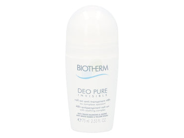 Biotherm déo pur invisible 48h roll-on 75 ml