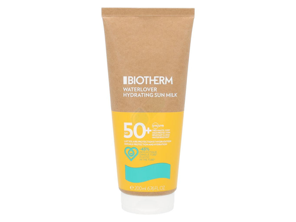 Biotherm Waterlover Lait Solaire Hydratant Tube SPF50+ 200 ml
