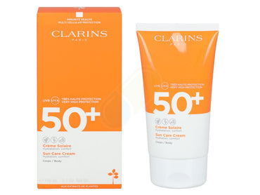 Clarins crème solaire corps spf50+ 150 ml