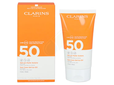 Clarins Soin Solaire Invisible Gel-Huile Corps SPF50 150 ml
