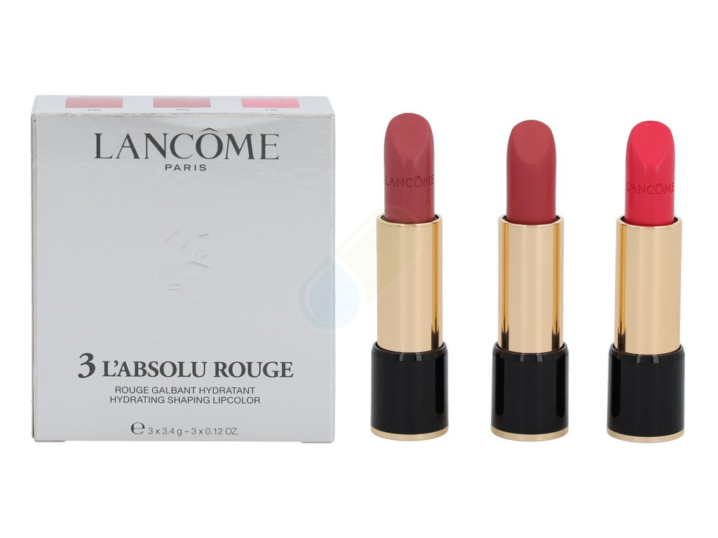 Lancome L'Absolu Rouge Juego de trío de colores de labios