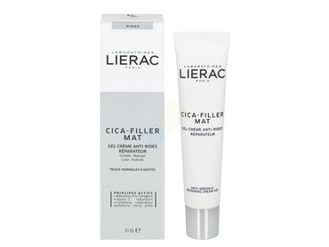 Lierac CICA Filler Mat Anti-Wrinkle Repairing Cream-Gel 40 ml