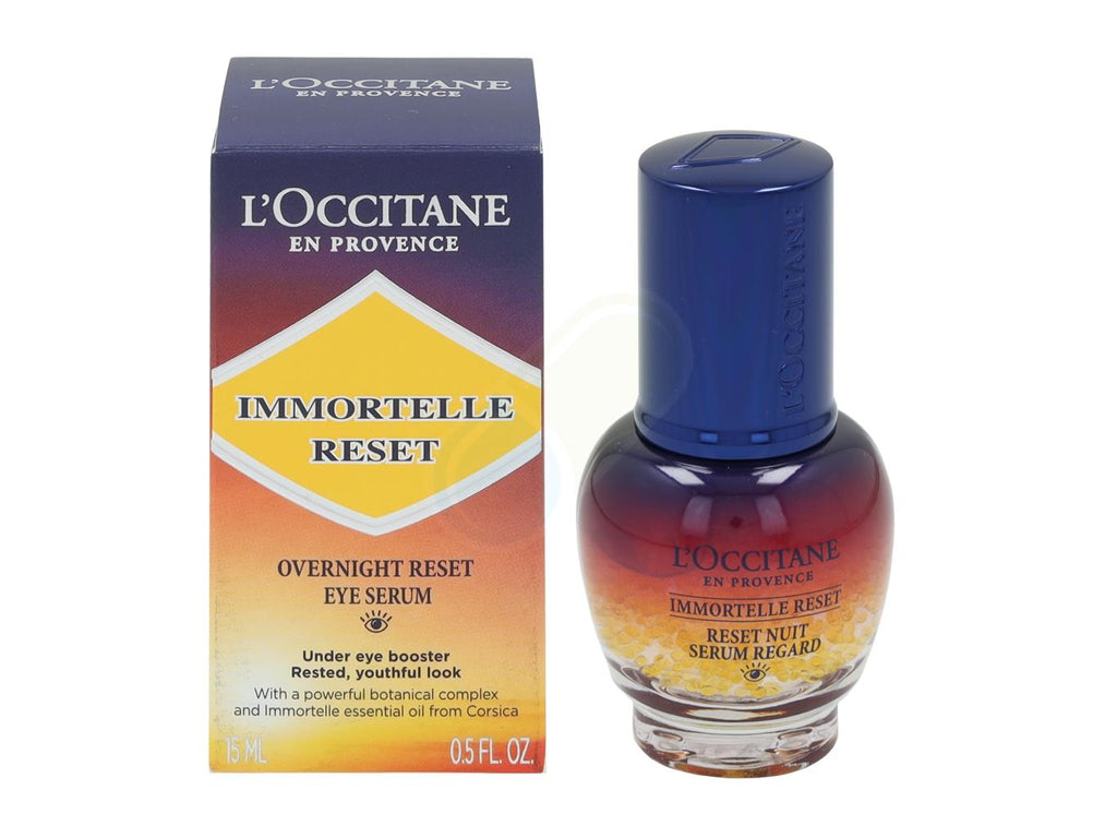 L'Occitane Immortelle Sérum Réinitialisant Nuit pour les Yeux 15 ml