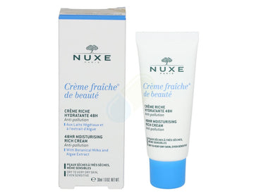 Nuxe Crème Fraiche De Beauté Crème Riche Hydratante 48H 30 ml