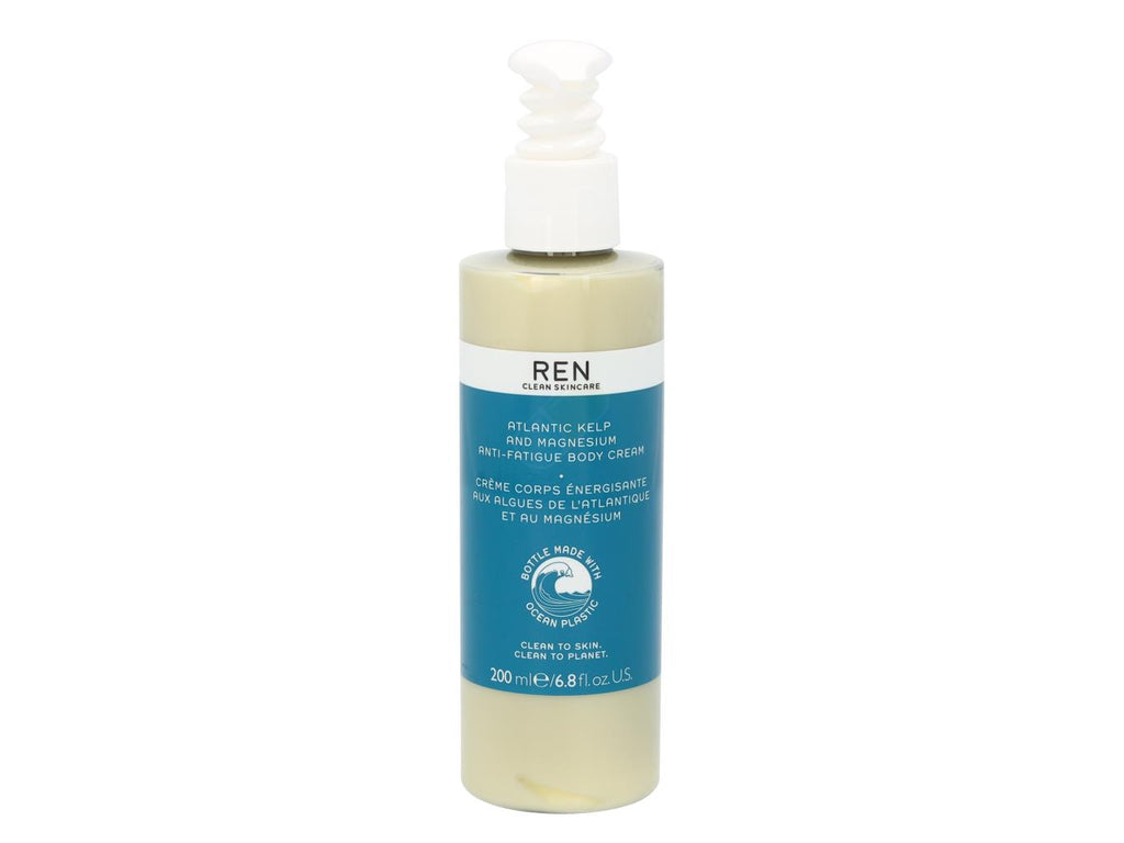 REN Atlantic Varech &amp; Magnésium Crème Corps Anti-Fatigue 200 ml