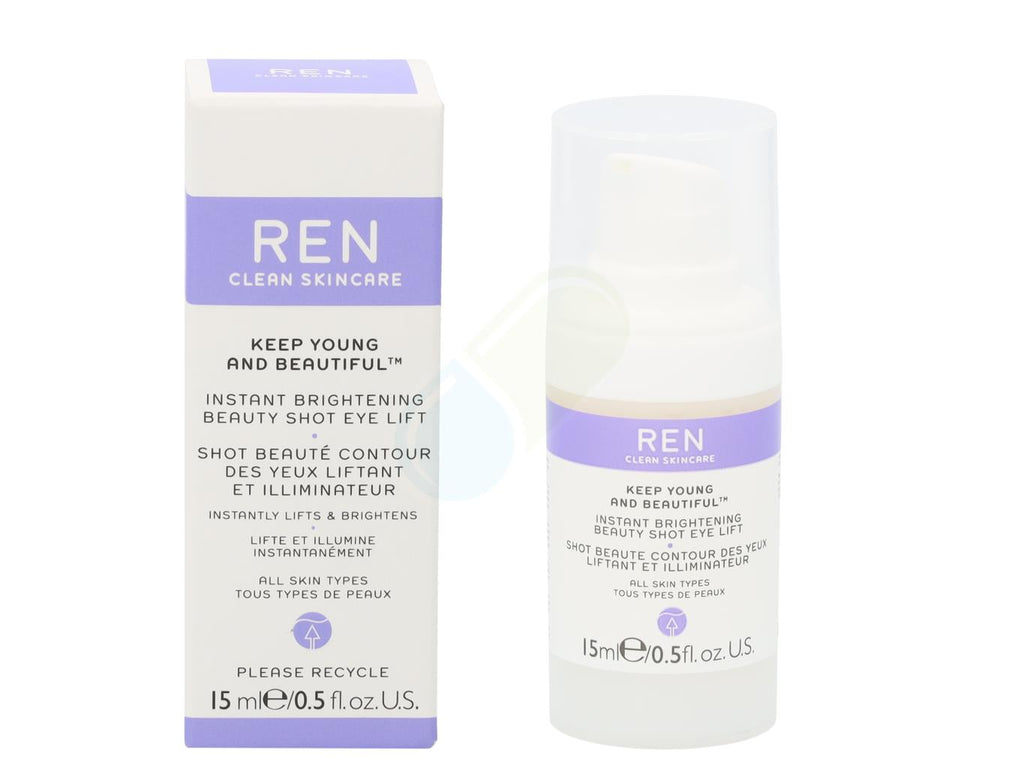 REN Instant Brightening Beauty Shot Levantamiento de Ojos 15 ml