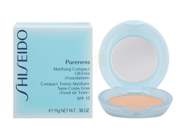 Shiseido Pureness Matificante Compacto Sin Aceite Encontrado. SPF15