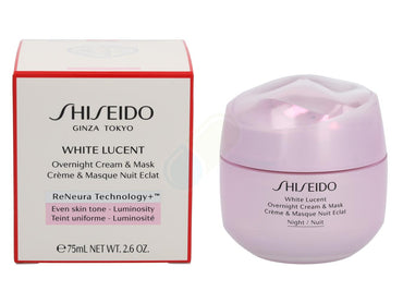 Shiseido White Lucent Crème et masque de nuit 75 ml