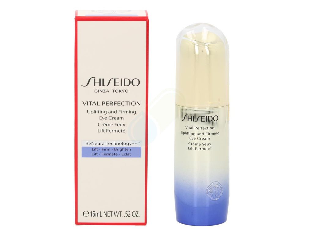 Shiseido Vital Perfection crème contour des yeux édifiante et raffermissante 15 ml