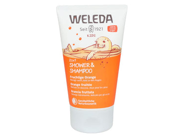Weleda Kids 2in1 Shower & Shampoo Fruity Orange 150 ml