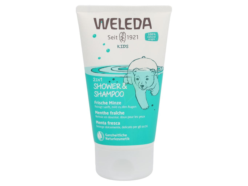 Weleda Kids 2in1 Shower & Shampoo Fresh Mint 150 ml