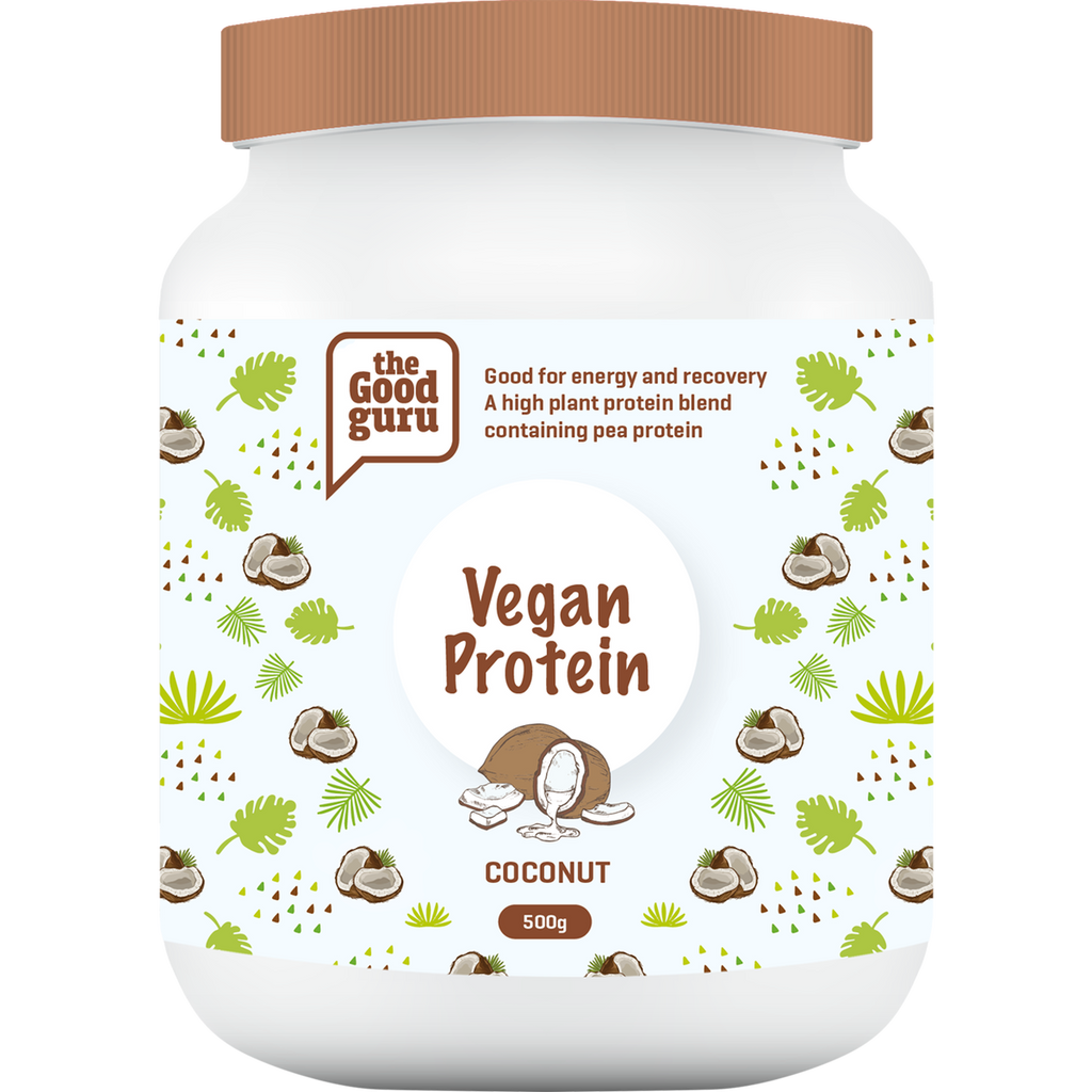 The Good Guru, Vegan Protein powder Coconut, 500g