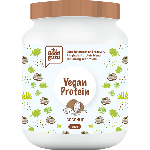 The Good Guru, Vegan Protein powder Coconut, 500g