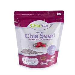זרעי צ'יה שלם של צ'יה ביאה 400 גרם (להזמין ביחידים או 12 למסחר חיצוני)