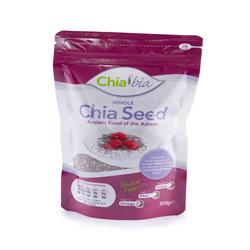 זרעי צ'יה מלאים 200 גרם (הזמינו ביחידים או 10 עבור טרייד חיצוני)