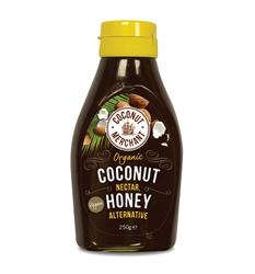 Squeezy Alternative au miel végétalien au nectar de noix de coco biologique 250 g (commander en simple ou 12 pour le commerce extérieur)