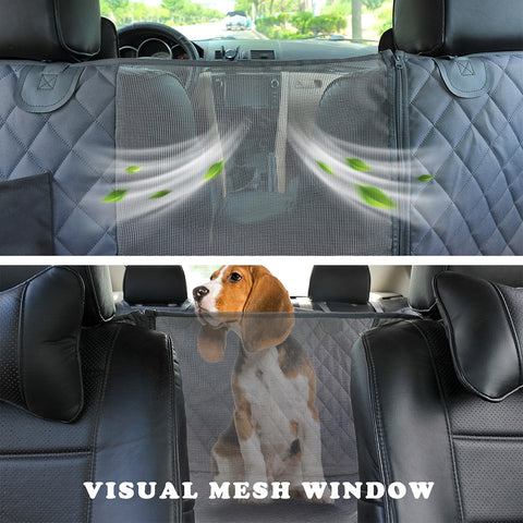 Samtykke Underlegen Forbedring Hunde bilsædebetræk udsigt mesh vandtæt kæledyrsbærer bagsæde til bil