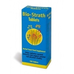 Bio-Strath Tablets 100 כרטיסיות (הזמינו ביחידים או 12 עבור טרייד חיצוני)