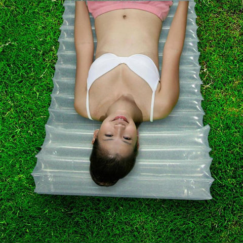 Singleplayer Tube Air Emergency Inflatable Mattress Outdoor Inflatable Cushion Camping Mat Poisture-proof Sleeping Pad