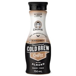 20% de descuento en café frío sin azúcar blanco y negro 750 ml