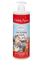 Hair & Body Wash Organic Sweet Orange 500ml (order in singles or 4 for trade outer)