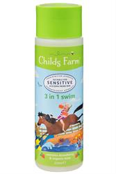 Childs Farm 3 in 1 Swim Erdbeere & Bio-Minze, 250 ml