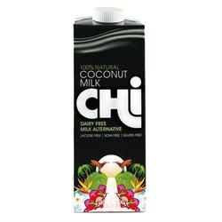 100% natuurlijke kokosmelk 1000 ml (bestel per stuk of 12 voor de detailhandel)