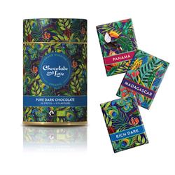 Chocolate and Love Filled Tin - Rich Dark - 30 x 5.5g (order in singles or 10 for trade outer)
