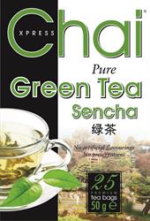 75% korting op pure groene thee sencha 50g
