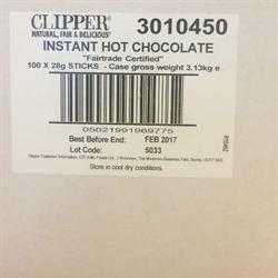 Sachets de Chocolat Chaud Naturel Equitable et Délicieux x 100