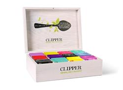 Clipper Wooden 12 Compartment Branded Chest