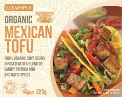 Clearspot meksikansk tofu 225g (bestill i single eller 8 for bytte ytre)