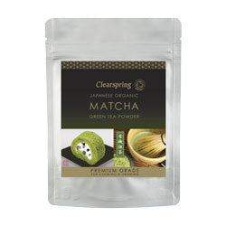 Organic Matcha Green tea Powder (Pouch) 40g (order in singles or 10 for trade outer)