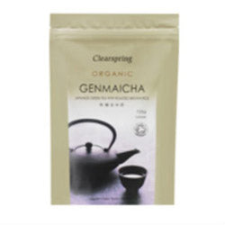 Organic Genmaicha Japanese Green Tea with Roasted Rice 125g