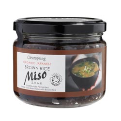 Organic Brown Rice Miso jar (up) 300g