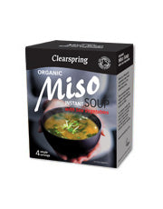 Øjeblikkelig miso-suppe med havgrøntsager 4 x 10 g (bestil i singler eller 8 for bytte ydre)