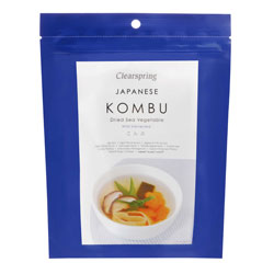 Kombu Sea Vegetable Japanese 40g (bestil i singler eller 5 for bytte ydre)