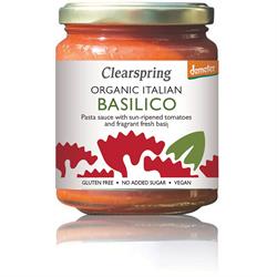 Demeter salsa para pasta italiana basilico bio 300g