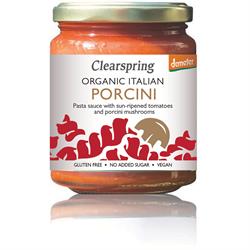 Demeter Organic Italian Porcini Pasta Sauce (order in multiples of 2 or 6 for trade outer)