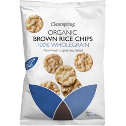 20 % de réduction sur les chips de riz brun biologique - 100 % à grains entiers (commandez par multiples de 4 ou 8 pour le commerce extérieur)