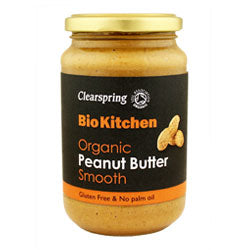 Bio Kitchen burro di arachidi biologico liscio 350g