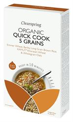 Gătire rapidă organică 5 cereale 250g (comandați unică sau 8 pentru comerț exterior)