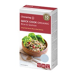 Riz &amp; Quinoa Bio Quick Cook 250g (commander en simple ou 8 pour le commerce extérieur)