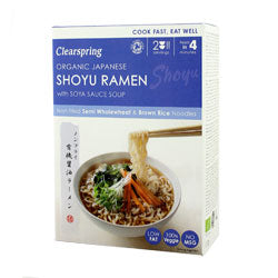 Org Shoyu Ramen con salsa de soja 170 g (pedir por separado o 5 para el comercio exterior)